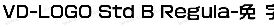 VD-LOGO Std B Regula字体转换